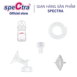 Thumbnail Bộ Phụ Kiện Tiêu Chuẩn Dành Cho Máy Hút Sữa Spectra (Phễu Size 16/20/24/28) 1