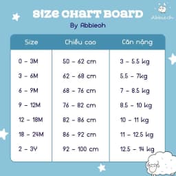 Thumbnail Bộ pijama cộc tay cho bé ABBIEOH chất liệu cotton mềm mịn thấm hút hình chấm bi 0-4 tuổi BO623 4