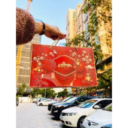 Thumbnail Bộ quà tặng tết nhụy hoa nghệ tây Saffron Bahraman 2gr kèm trà hoa 2