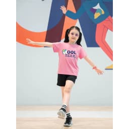 Thumbnail Bộ quần áo bé gái in hình gấu Cool Bear mẫu mới 2025 - Set đồ cho bé gái cân nặng từ 15-40kg- Loza Kids SB31 2