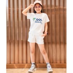 Thumbnail Bộ quần áo bé gái in hình gấu Cool Bear mẫu mới 2025 - Set đồ cho bé gái cân nặng từ 15-40kg- Loza Kids SB31 4