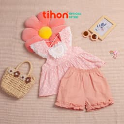 Thumbnail Bộ quần áo bé gái TIHON cao cấp phong cách Hàn Quốc cho bé từ 11- 32kg SET0786061 1