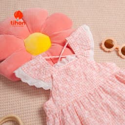 Thumbnail Bộ quần áo bé gái TIHON cao cấp phong cách Hàn Quốc cho bé từ 11- 32kg SET0786061 3