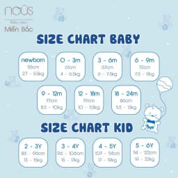 Thumbnail Bộ quần áo cài thẳng cộc / cài lệch Nous tổng hợp ( 0-12 tháng ) 2