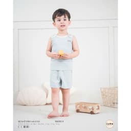 Thumbnail Bộ Quần Áo Cho Bé Trai COOKIE Ba Lỗ Chồm Vai Có Túi Size Từ 6 Tháng Đến 5 Tuổi 2025 1