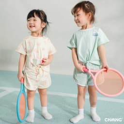 Thumbnail Bộ quần áo cộc nơ bụng dáng ngắn Olympia cho bé gái 3