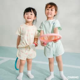 Thumbnail Bộ quần áo cộc nơ bụng dáng ngắn Olympia cho bé gái 4
