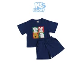 Thumbnail Bộ Quần Áo Cộc Tay Cho Bé Trai  K'S CLOSET Chất Liệ Cotton Thoáng Mát (2-14 tuổi) E041THS/KT265THS/KT253THS, E020FIS 1