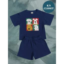 Thumbnail Bộ Quần Áo Cộc Tay Cho Bé Trai  K'S CLOSET Chất Liệ Cotton Thoáng Mát (2-14 tuổi) E041THS/KT265THS/KT253THS, E020FIS 2