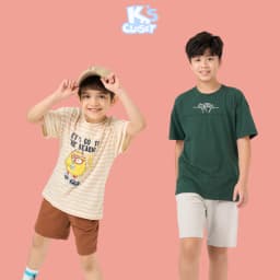 Thumbnail Bộ Quần Áo Cộc Tay Cho Bé Trai  K'S CLOSET Chất Liệ Cotton Thoáng Mát (2-14 tuổi) E041THS/KT265THS/KT253THS, E020FIS 3
