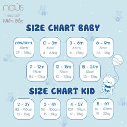 Thumbnail Bộ quần áo cộc tay chui đầu Nous ( 0-12 tháng ) 2