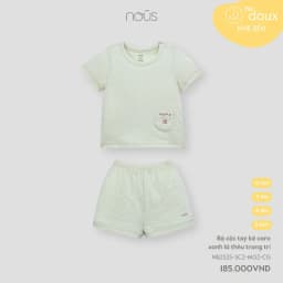 Thumbnail Bộ quần áo cộc tay chui đầu Nous ( 0-12 tháng ) 3