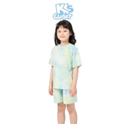 Thumbnail Bộ Quần Áo Cộc Tay Hoạ Tiết Loang K'S CLOSET Cho Bé Gái Từ 10-55kg (2-14 T) KT252THS/ E017FOS, KT106FIS 4
