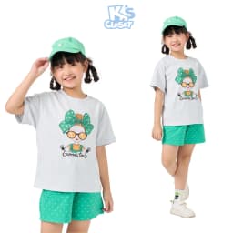 Thumbnail Bộ Quần Áo Cộc Tay K's Closet In Hình Cho Bé Gái (2 -14 Tuổi) E018THS/ KT44THS/ E009ONS/ KT224TWS, E118FIS 4