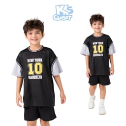 Thumbnail Bộ Quần Áo Cộc Tay K'S CLOSET Kiểu Dáng Thể Thao Cho Bé Trai Từ 10-55kg KT33THS/KT29THS/E014FOS/KT69TWS 3