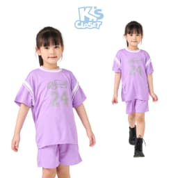 Thumbnail Bộ Quần Áo Cộc Tay K'S CLOSET Kiểu Dáng Thể Thao Cho Bé Gái Từ 10-55kg (2-14 tuổi) KT324FOS 3