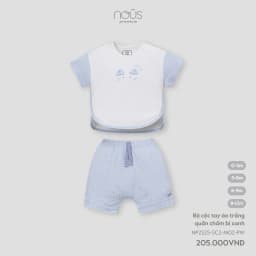 Thumbnail Bộ quần áo cộc tay Nous cho bé từ sơ sinh đến 1 tuổi 1