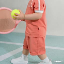 Thumbnail Bộ quần áo cộc tay phối raglan Olympia cho bé trai 4