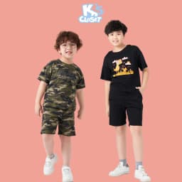 Thumbnail Bộ quần áo cộc tay trẻ em K'S CLOSET dành cho bé (214 tuổi) KT46TWS E011TWS, E230FIS 1
