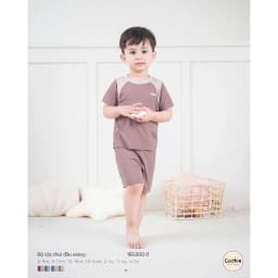 Thumbnail Bộ Quần Áo COOKIE Cộc Tay Chui Đầu Wavy Cho Bé Size Từ 6 Tháng 5 Tuổi 2025 3