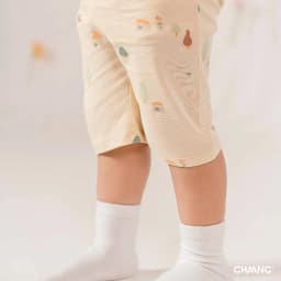 Thumbnail Bộ quần áo lửng cúc vai dáng Nature cho bé trai 4
