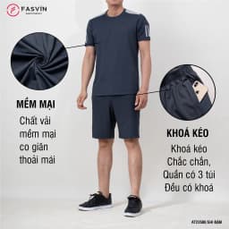 Thumbnail Bộ Quần Áo Nam Thể Thao FASVIN AT22500.HN Hàng Nhà Máy Chất Liệu tốt Phom Dáng Đẹp 4