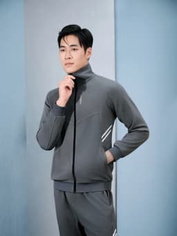 Thumbnail Bộ Quần Áo Nỉ Thu Đông Khóa Kéo Laroma Cho Nam | Sọc Đôi - Giữ Ấm - Vải Thơm - Kháng Khuẩn 3