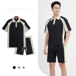 Thumbnail Bộ Quần Áo Polo Cotton Basic Phối Ver3 PATTERN PB011 2