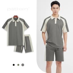Thumbnail Bộ Quần Áo Polo Cotton Basic Phối Ver3 PATTERN PB011 4