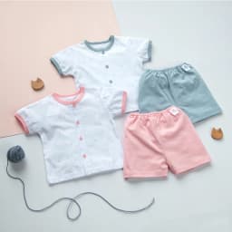 Thumbnail Bộ Quần Áo Sơ Sinh Cộc Tay, Nút Giữa New MIOMIO - Hoạ Tiết Cho Bé Trai, Bé Gái (Từ 0-24 tháng), Vải Cotton 2