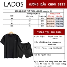 Thumbnail Bộ quần áo thể thao nam đẹp cao cấp LADOS - 7005 thoáng mát, co giãn năng động, thời trang 4