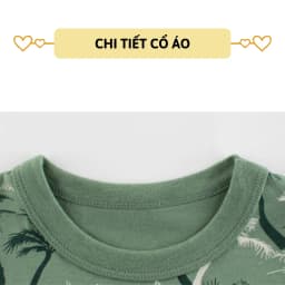 Thumbnail Bộ quần áo thun ngắn tay cho bé trai 27Kids đồ bộ nam cho trẻ từ 2-10 tuổi BSSE1 2