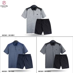 Thumbnail Bộ Quần ÁoThể Thao Nam Cổ Bẻ FASVIN AB23581.HN Hàng Nhà Máy Chất Liệu tốt Phom Dáng Đẹp 2