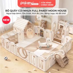 Thumbnail Bộ Quây Cũi Nhựa Full PAKEY Moon House Đa Dạng Trò Chơi Thú Vị Cho Bé Chiều Cao Lên Tới 63cm, Bảo Hành Trọn Đời 1