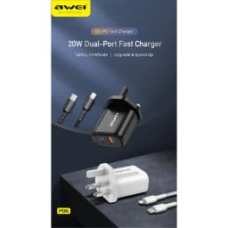 Thumbnail Bộ sạc Awei PD6 củ sạc nhanh 20W chính hãng cho phone 14 13 12 11 1