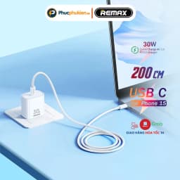 Thumbnail Bộ sạc nhanh 30w chính hãng Remax U71 sạc đầy 60% pin 15,16 seris chỉ trong 30 phút - Phúc Phụ Kiện 3
