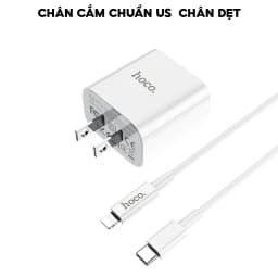 Thumbnail Bộ Sạc Nhanh PD 20W Chính Hãng HOCO Cho IP 7-8-X-Xr-Xs-Xsm-11-12-13-14-15-Pro-Plus-Promax - Không Nóng Máy, Không Đơ 4