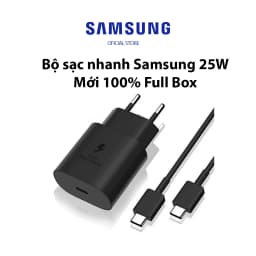 Thumbnail Bộ sạc nhanh Samsung 25W Sạc siêu nhanh và cáp sạc Type C dài 1m DYDX bảo hành 1 tháng 1