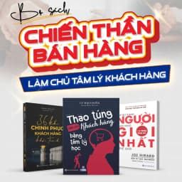 Thumbnail Bộ Sách Chiến Thần Bán Hàng - Làm Chủ Tâm Lý Khách Hàng - Để Trở Thành Người BH Giỏi Nhất, Thao Túng Tâm Lý KH, 36 Kế 1