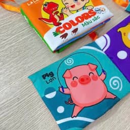 Thumbnail Bộ Sách Vải Nhỏ Song Ngữ Bé Yêu Thích Nhất [Chính Hãng Lalala Baby] 3