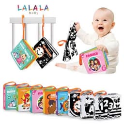 Thumbnail Bộ Sách Vải Nhỏ Song Ngữ Bé Yêu Thích Nhất [Chính Hãng Lalala Baby] 4