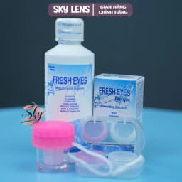 Thumbnail Bộ sản phẩm cấp ẩm và bảo quản Kính áp tròng Sky Contact lens: Nước ngâm 150ml  + Nhỏ mắt 15ml 3