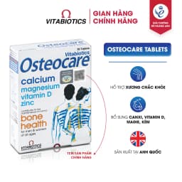 Thumbnail Bộ Sản Phẩm Vitabiotics OSTEOCARE Giúp Xương Chắc Khỏe 30 Viên Và FEROGLOBIN B12 Bổ Sung Sắt 30 Viên 4
