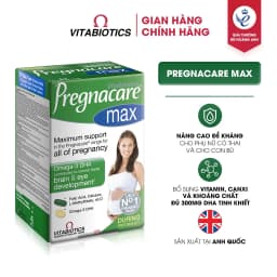 Thumbnail Bộ Sản Phẩm Vitabiotics Cho Mẹ Mang Thai, Cho Con Bú Pregnacare Max Và Feroglobin B12 Bổ Sung Vitamin, Sắt 1