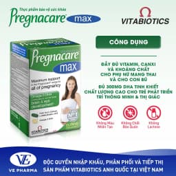 Thumbnail Bộ Sản Phẩm Vitabiotics Cho Mẹ Mang Thai, Cho Con Bú Pregnacare Max Và Feroglobin B12 Bổ Sung Vitamin, Sắt 2