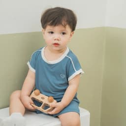 Thumbnail Bộ sát nách cổ tròn Bambus Gami BBB140406 | Quần áo chính hãng BU Baby 3