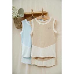 Thumbnail Bộ sát nách cổ tròn Siro BU Baby BSR140402 1