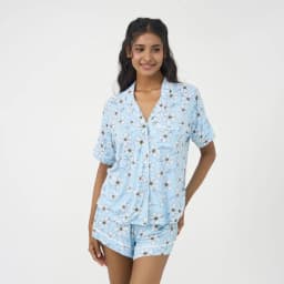 Thumbnail BỘ SHORT THUN PIJAMA THIẾT KẾ TỪ CHẤT LIỆU THUN CO GIÃN, MỀM MẠI MANG LẠI SỰ THOẢI MÁI CHO MÙA NOEL BST060W44 1