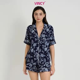 Thumbnail BỘ SHORT THUN PIJAMA THIẾT KẾ TỪ CHẤT LIỆU THUN CO GIÃN, MỀM MẠI MANG LẠI SỰ THOẢI MÁI CHO MÙA NOEL BST060W44 4