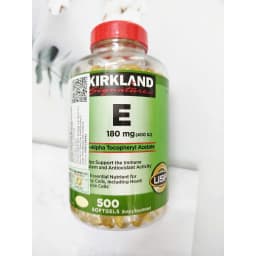 Thumbnail Bổ sung vitamin E 400IU Kirkland Signature 500 viên, sáng mắt đẹp da, ngừa lão hóa quatangme.com.vn 1